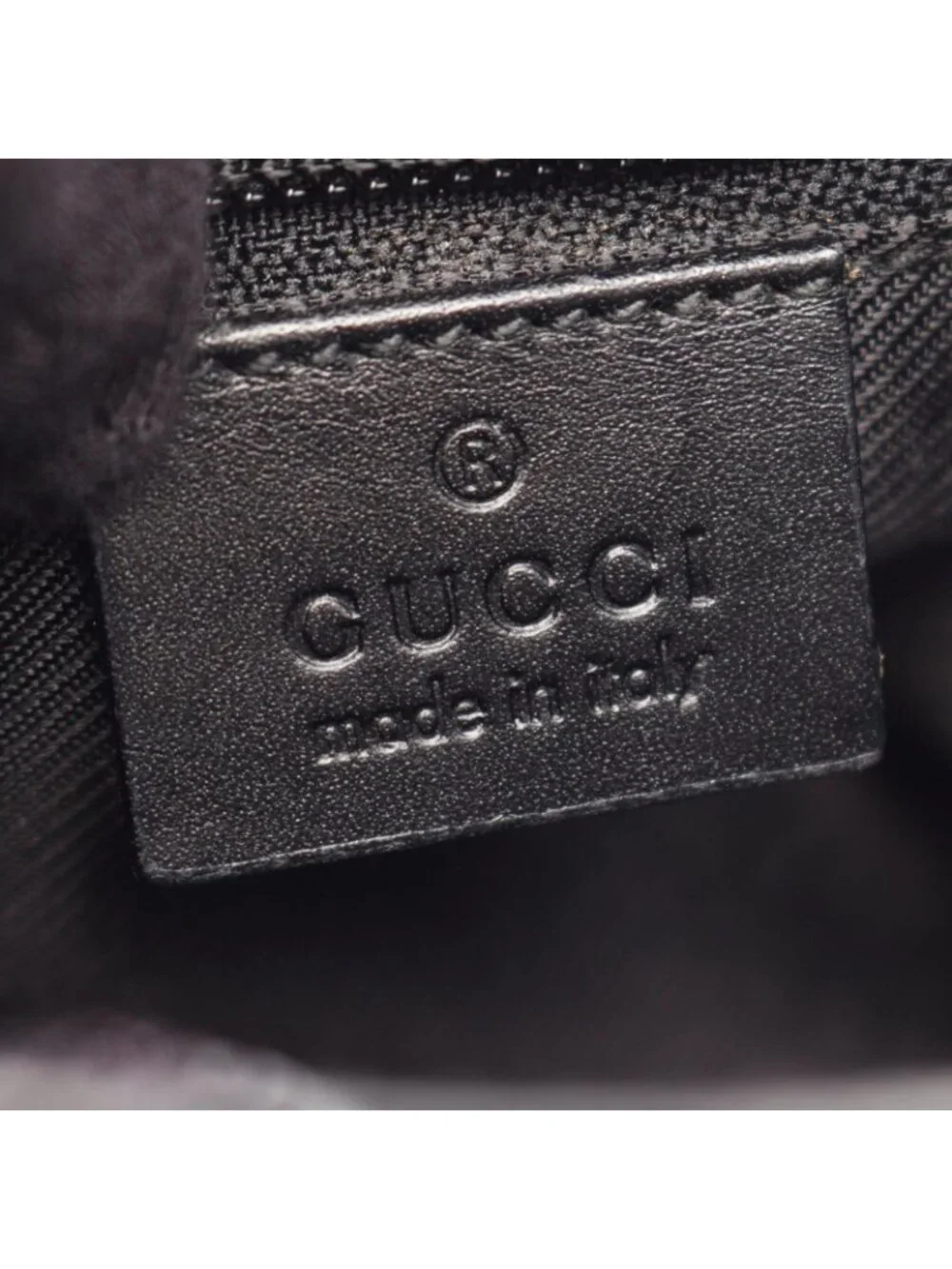 Gucci Shoulder Bag GG Canvas Gray Black - Picture 4 of 8